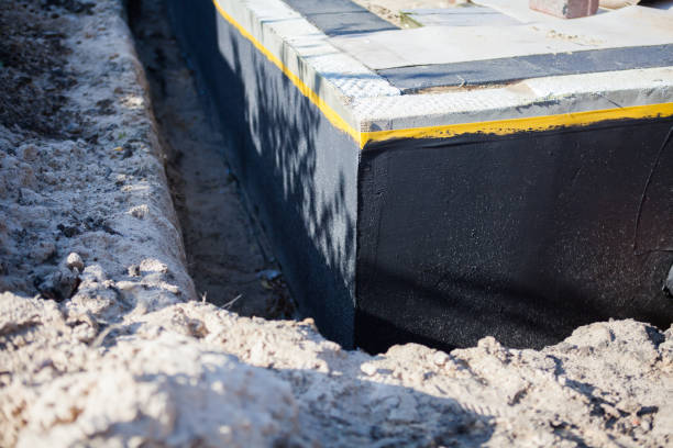 Professional Foundation Crack Repair technician working in Saint Mary Of The Woods, IN